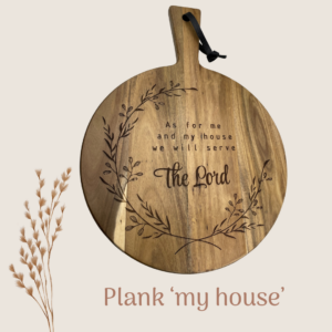 plank 'my house'